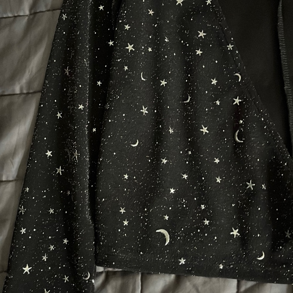 Moon & Star Print Cardigan